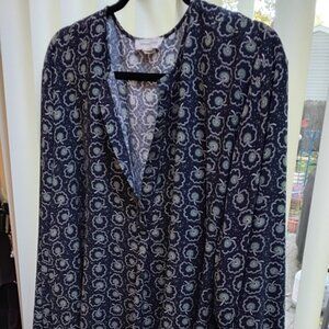 2X Floral Pattern Pull Over Treasure & Bond Ladies Blouse